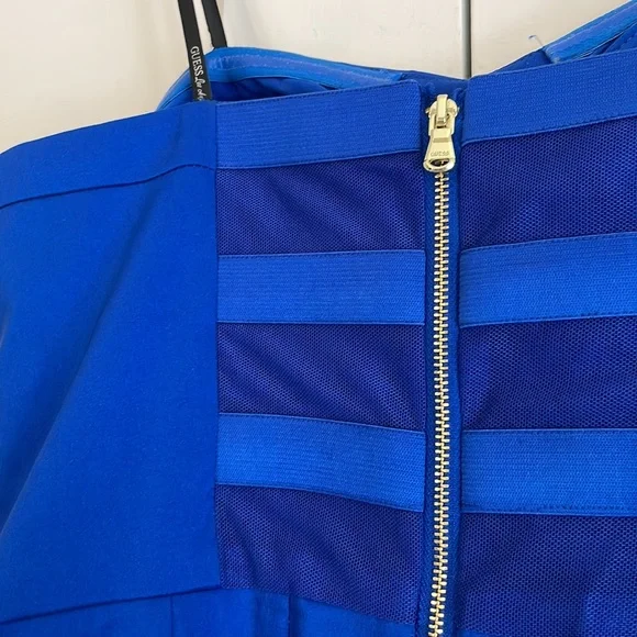 Guess Royal Blue Lace Hem Strapless Mini - BUNDLE ONLY - Picture 5 of 5